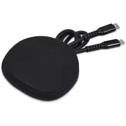 Altitude Mable Fast Charge Type-C to Type-C Charging Cable in Pouch Black Pouch